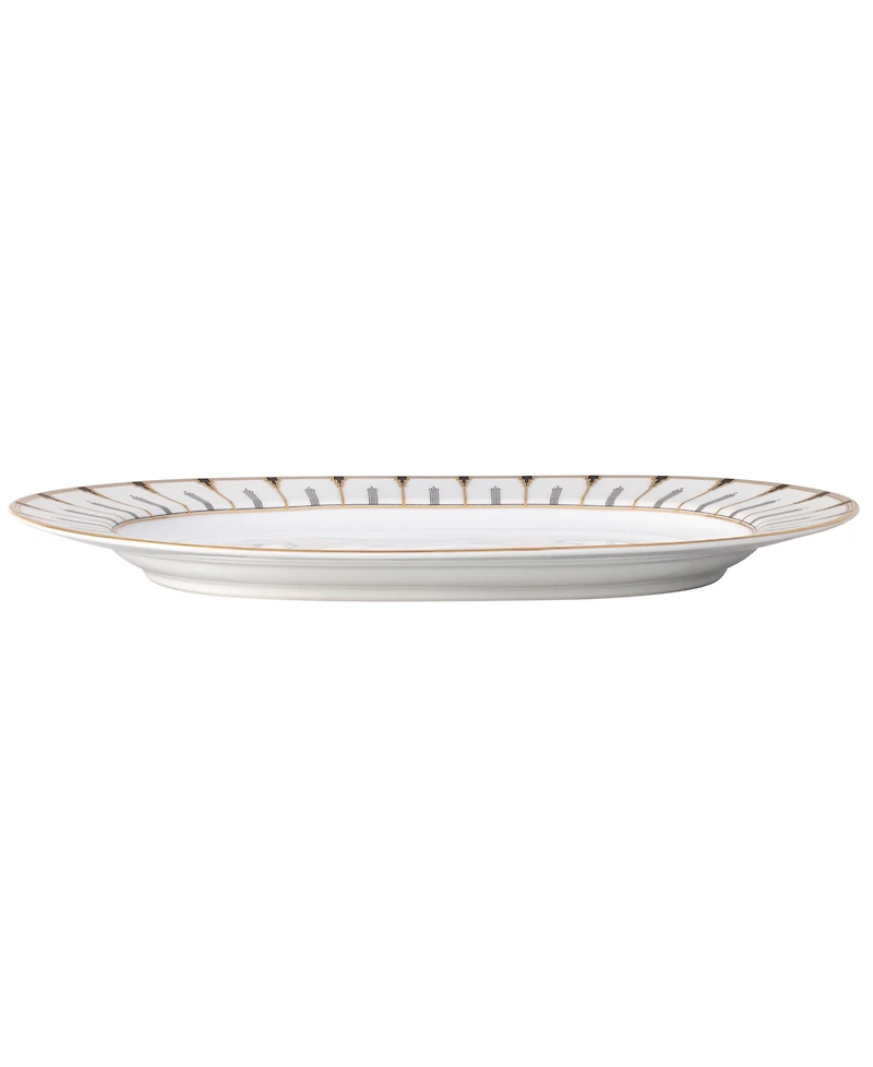 Noritake Empire Gold-Tone Oval Platter