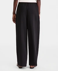 On 34th Women's High-Rise Pull Crepe Wide-Leg Pants, Macy's Exclusive '