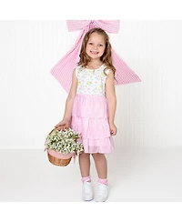 Sweet Wink Toddler Girls Floral Tank Tutu Dress