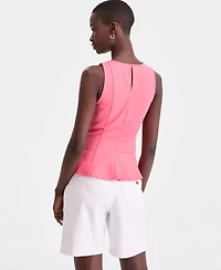 On 34th Women's Sleeveless Princess Seam Ponte Top, Macy's Exclusive