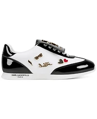 Karl Lagerfeld Paris Women's Minia Pins Lace-Up Sneakers