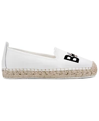 Karl Lagerfeld Paris Women's Michaela Bonjour Slip-On Espadrilles Flats