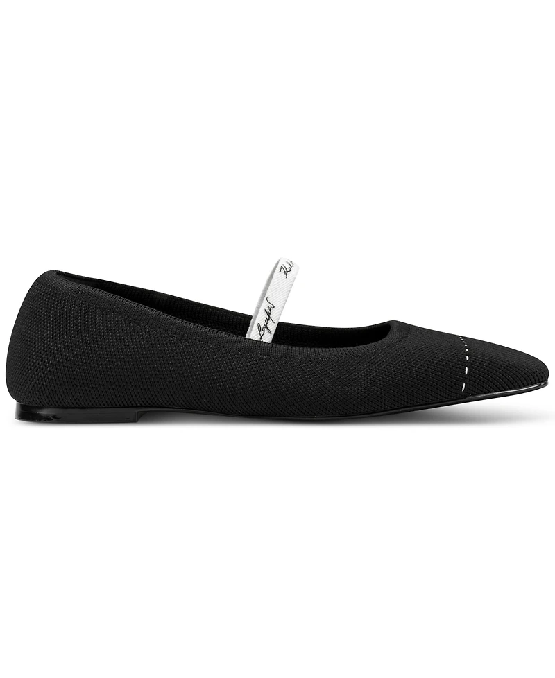 Karl Lagerfeld Paris Women's Zailey Mary Jane Slip-On Flats