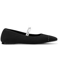 Karl Lagerfeld Paris Women's Zailey Mary Jane Slip-On Flats