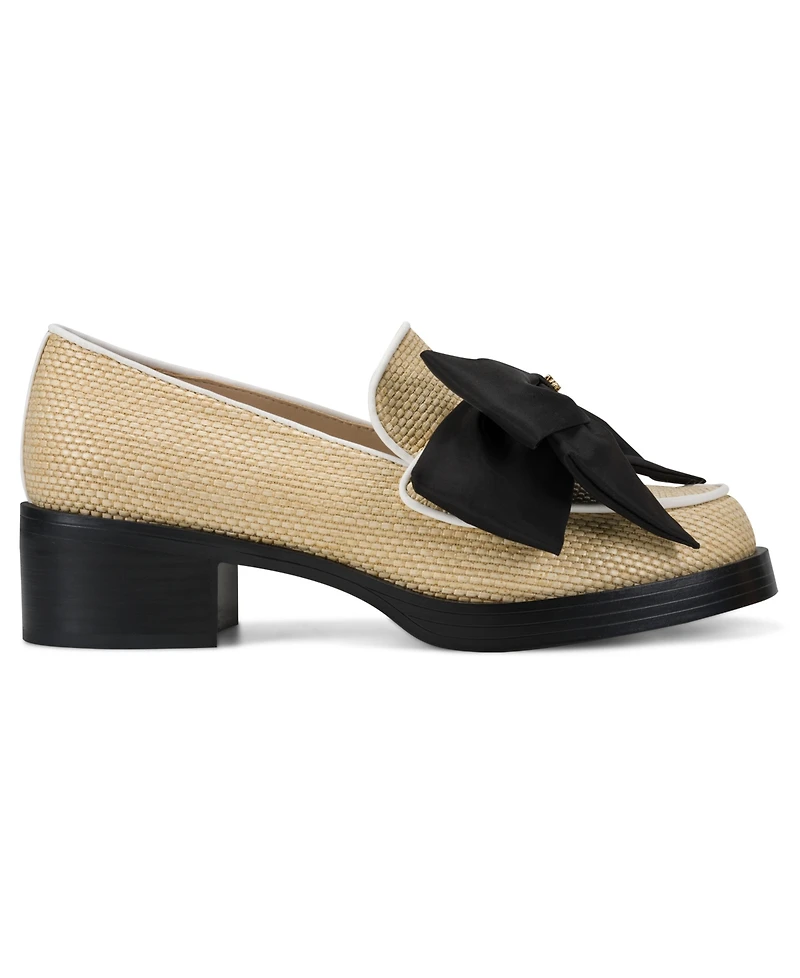 Karl Lagerfeld Paris Women's Camilia Bow Slip-On Loafers