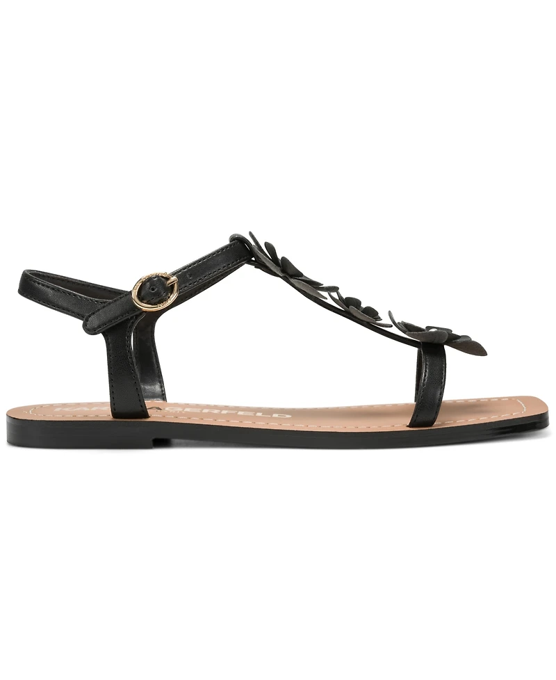 Karl Lagerfeld Paris Women's Margate Flat Sandals