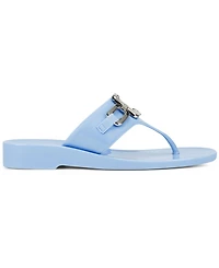 Karl Lagerfeld Paris Women's Vardice Slip-On Flat Thong Sandals
