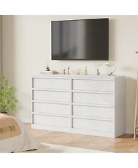 gaomon Drawer Dresser for Bedroom, Nightstand 4 Chest of Drawers with Large Storage, Small Modern Bedside End Table Living Room