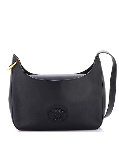 Pre-Owned Versace Medium La Medusa Hobo Leather