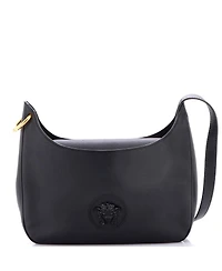 Pre-Owned Versace Medium La Medusa Hobo Leather