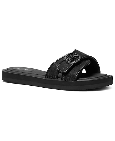 Michael Kors Women's Open Toe Mk Pool Slides Sandals