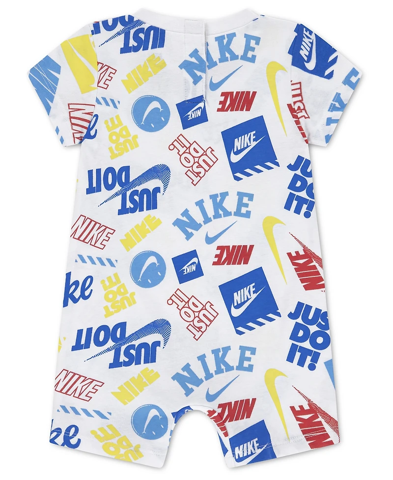 Nike Baby Boys' Short-Sleeve Romper