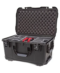 Nanuk Wheeled Series 938 Lightweight Nk-7 Resin Waterproof Hard Case with Padded Divider