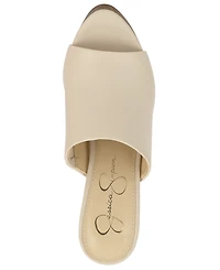Jessica Simpson Women's Shelbie Block Heel Platform Mules