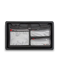 Nanuk 938 Wheeled Waterproof Hard Case with 3-Pocket Lid Organizer and Padded Divider, Black