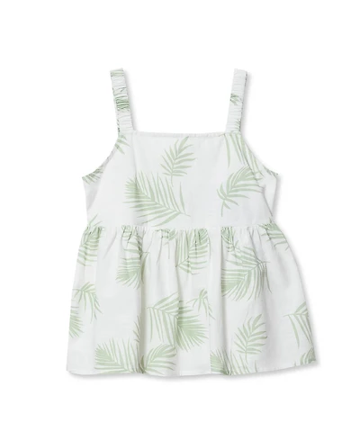 Lands' End Girls Woven Tank Top