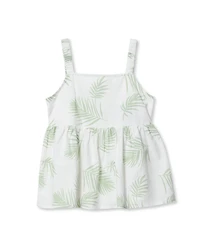 Lands' End Girls Woven Tank Top