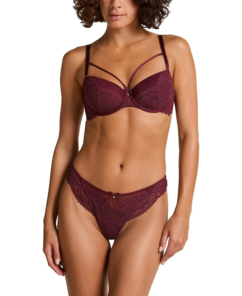 Hunkemoller Women's Marine Padded Underwired Bra