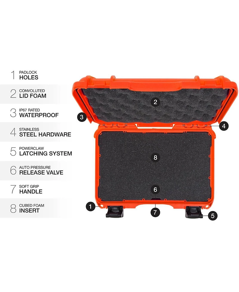 Nanuk 909 Case with Foam