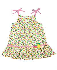 Florence Eiseman Toddler Girls Printed Seersucker Dress With Fruit