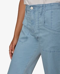 Sanctuary Petite High Rise Cropped Pants