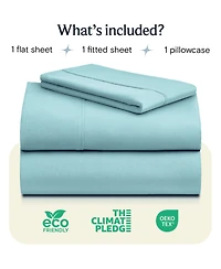 3PC Silky Soft Cooling Deep Pocket Performance Sheet Set
