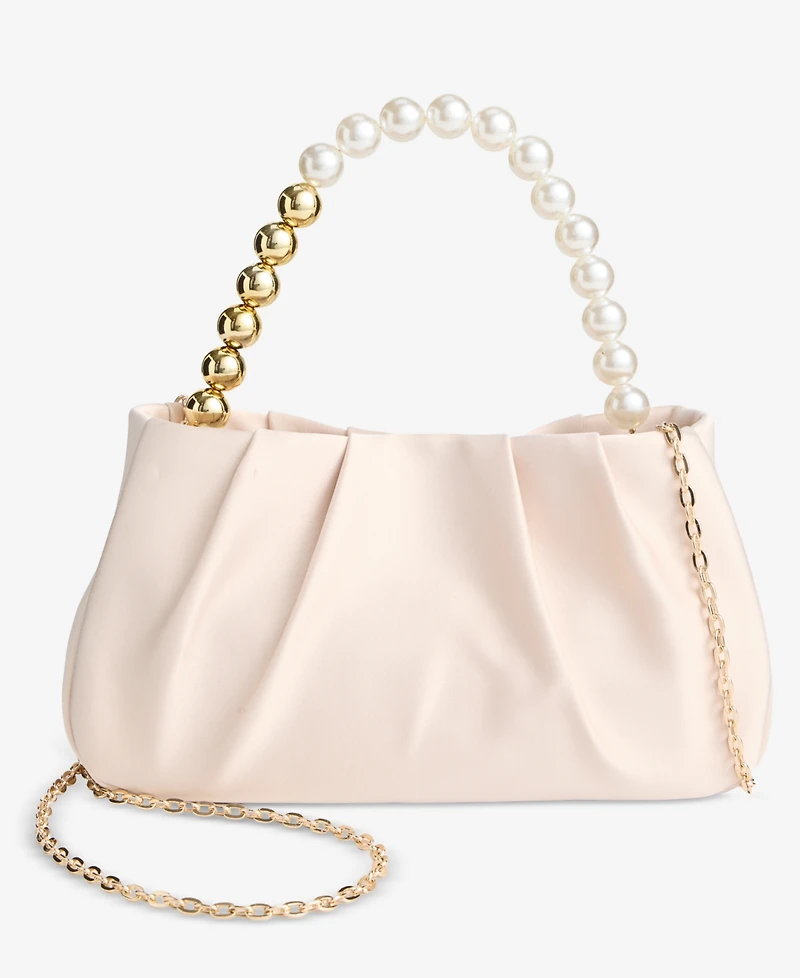 I.n.c. International Concepts Imitation Small Pearl Handle Handbag, Macy's Exclusive