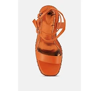 richness rhinestones embellished ultra high wedge sandals