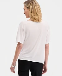 Jm Collection Women's Cowlneck Dolman-Sleeve Top, Macy's Exclusive