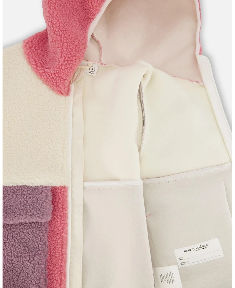 Deux par Deux Baby Girls Sherpa Jacket
