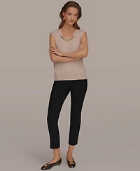 Donna Karan New York Women's Scoop Neck Top