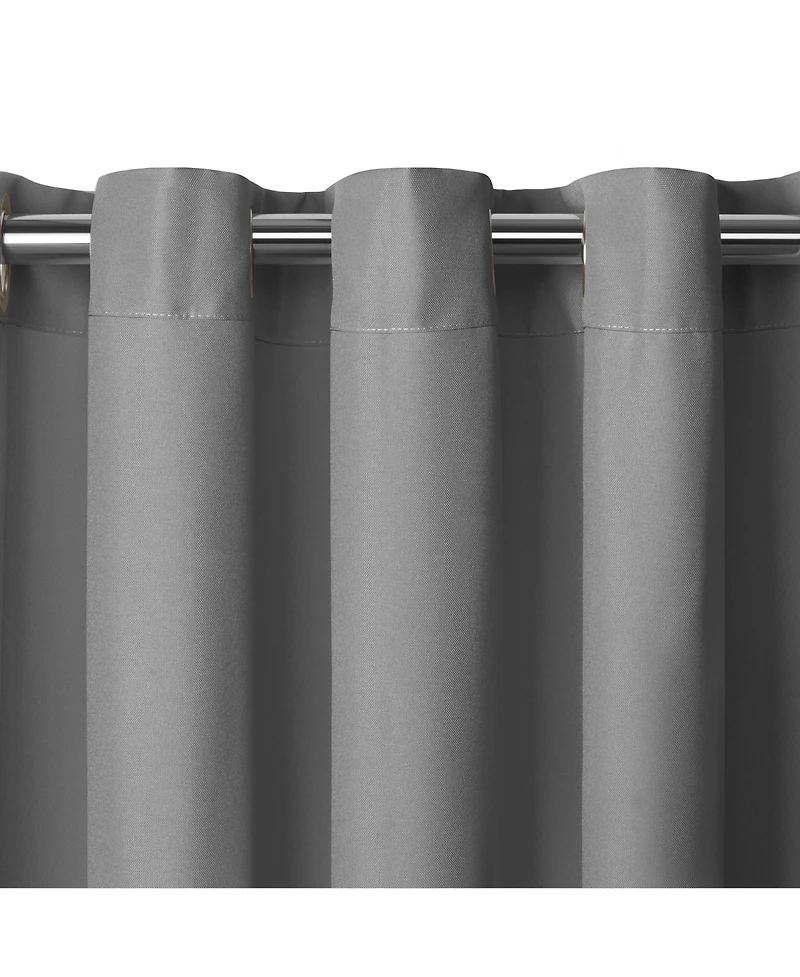 Elrene Home Fashions Connor Solid Indoor Outdoor Window Curtain