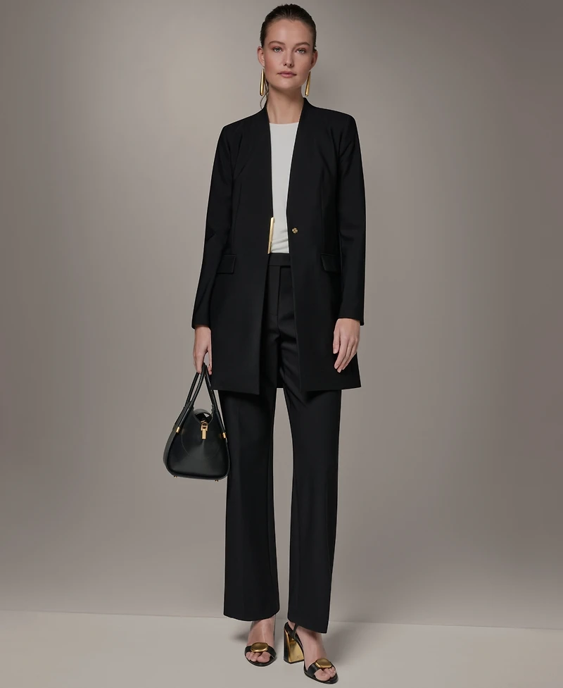 Donna Karan New York Petite Collarless Jacket