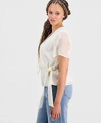 Liverpool Los Angeles Women's Morgan High-Rise Cropped Wide-Leg Jeans