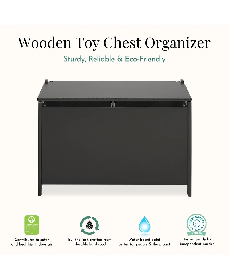 Evolur Wooden Toy Chest Organizer