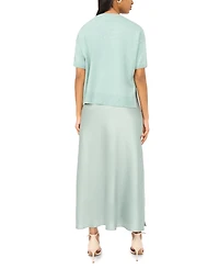 Msk Women's Sweetheart Neck Sweater Dress