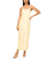 Msk Women's Sweetheart Neck Sweater Dress