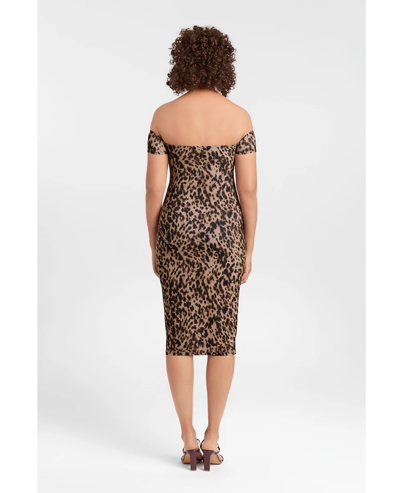 S3 Apparel Women's Sculpting Shapewear Midi Dress