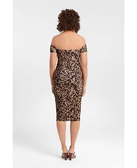 S3 Apparel Women's Sculpting Shapewear Midi Dress