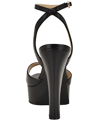 Guess Women's Hitten High Block Heel Platform Sandals