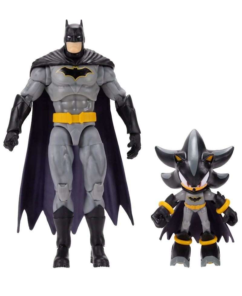 Sonic The Hedgehog Shadow and Batman Action Figures