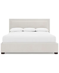 Morgan King Upholstered Storage Bed