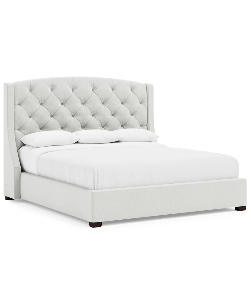 Jordan Queen Upholstered Storage Bed