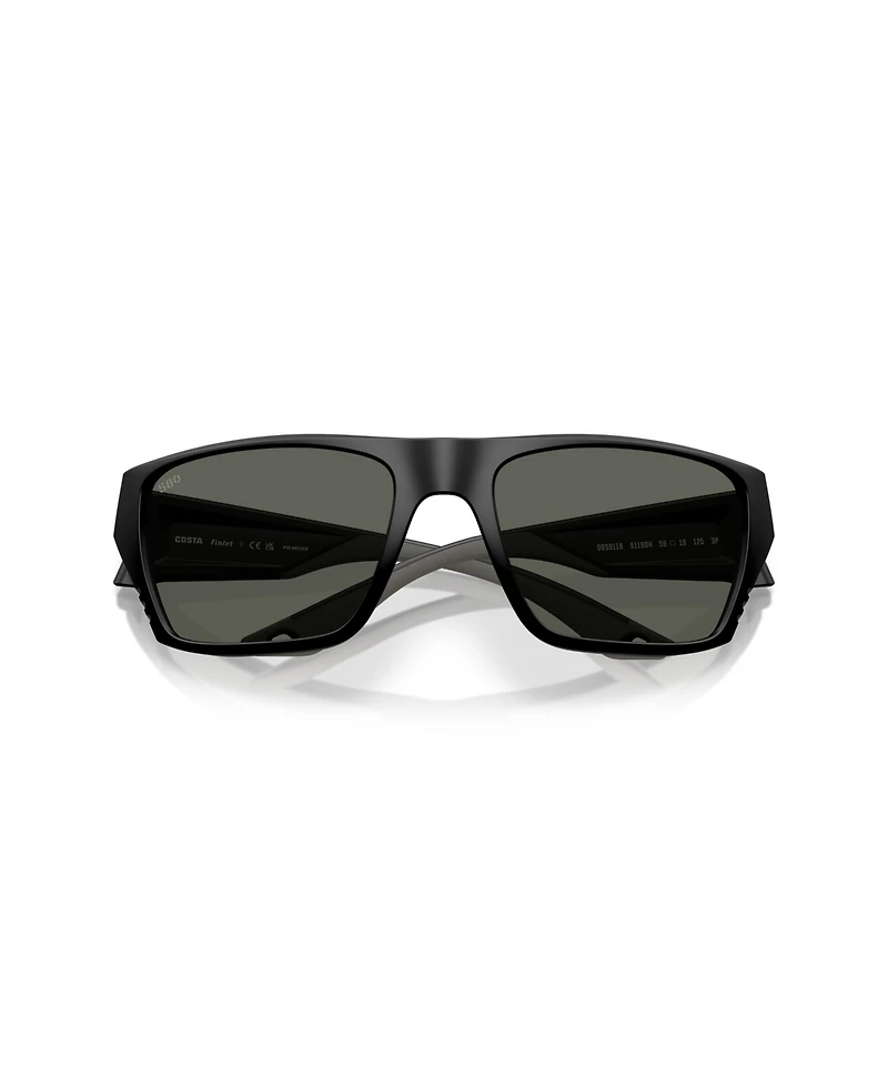Costa Del Mar Men's Finlet Polarized Sunglasses, 6S9118