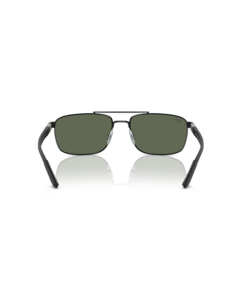 Ray-Ban Unisex Rectangle Sunglasses, RB3737
