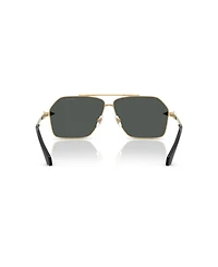 Versace Men's Square Sunglasses, VE2284