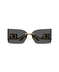 Dolce&Gabbana Women's Rectangle Sunglasses, DG2319