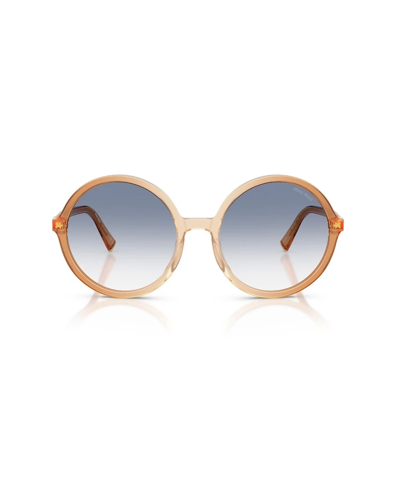Miu Women's Round Sunglasses, Mu B02S