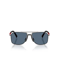 Prada Linea Rossa Men's Pilot Sunglasses, Ps B51S