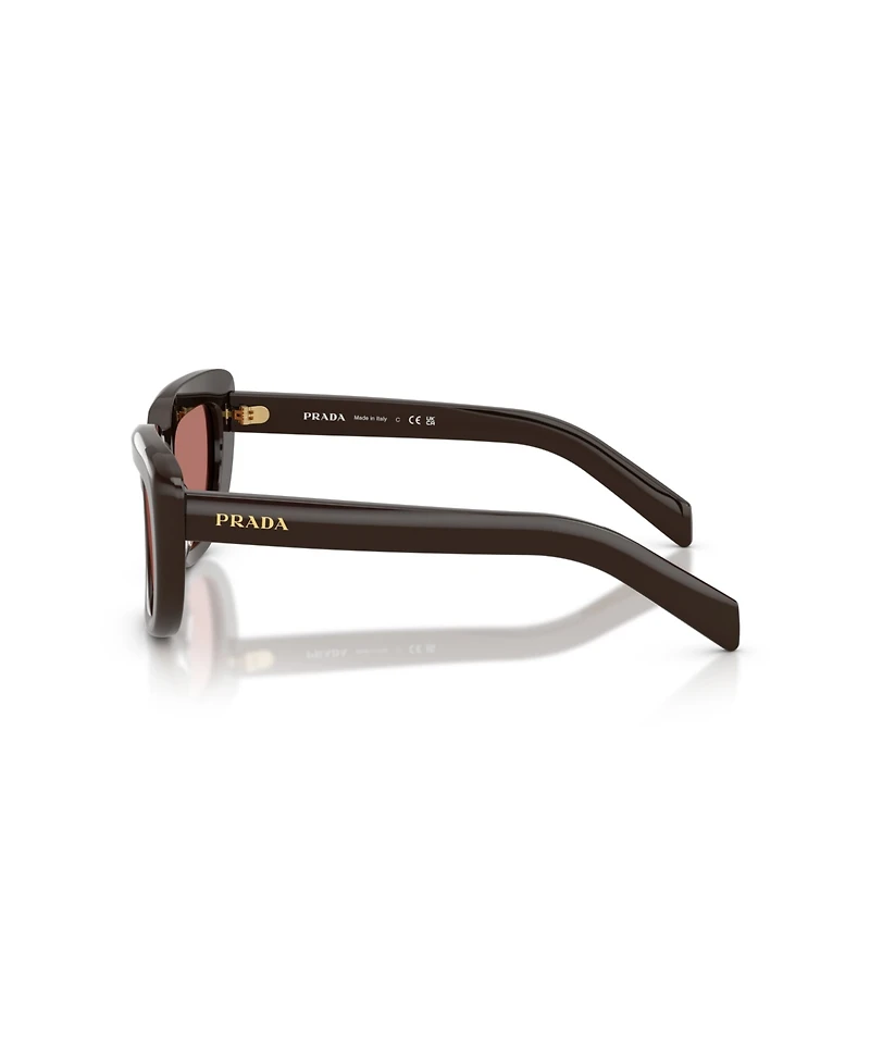 Prada Women's Rectangle Sunglasses, Pr D07S